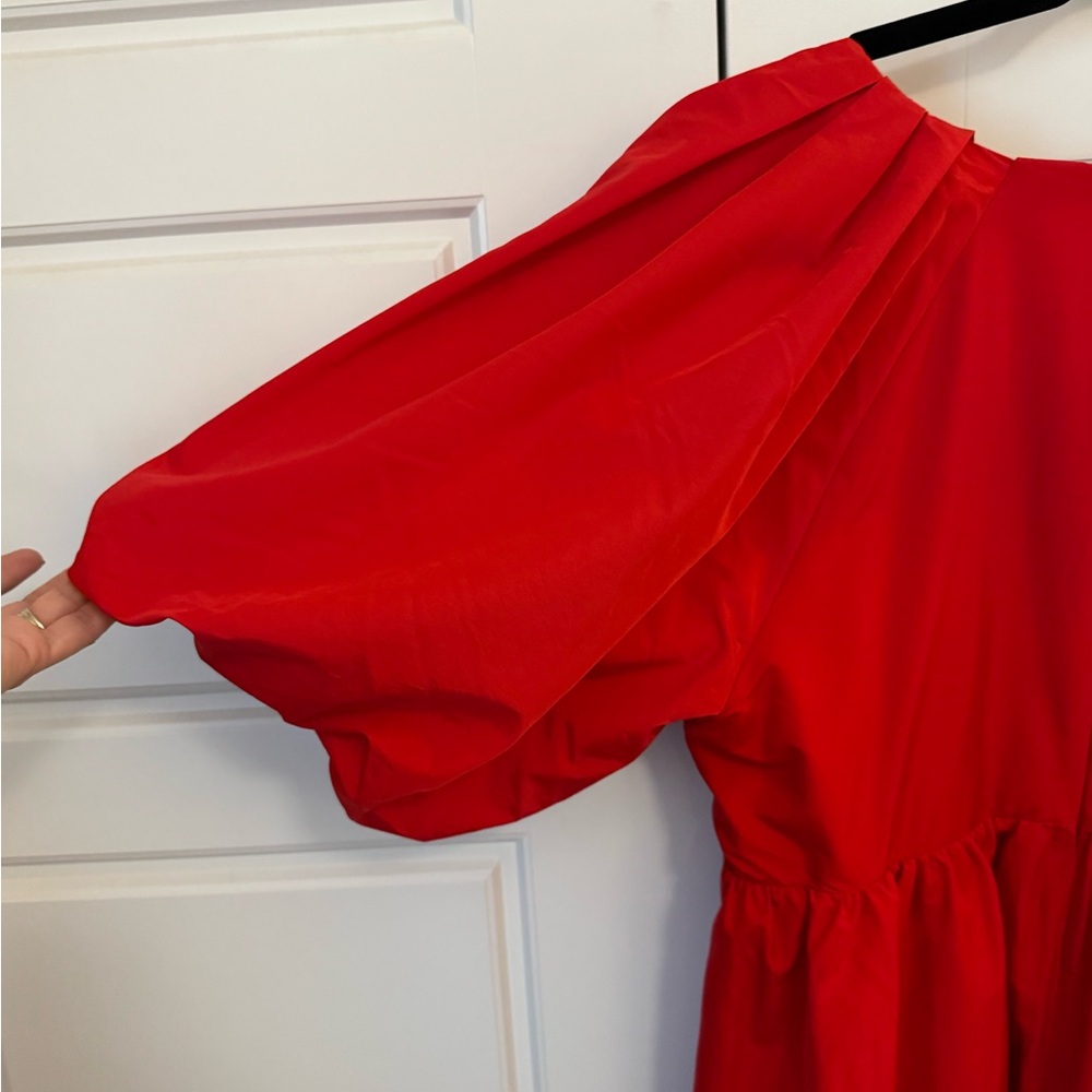 Red Hyacinth House Courtney V-Neck Dress - Picture 5 of 6